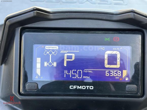 6.300 KM'DE 625CC 4X4 ATV
