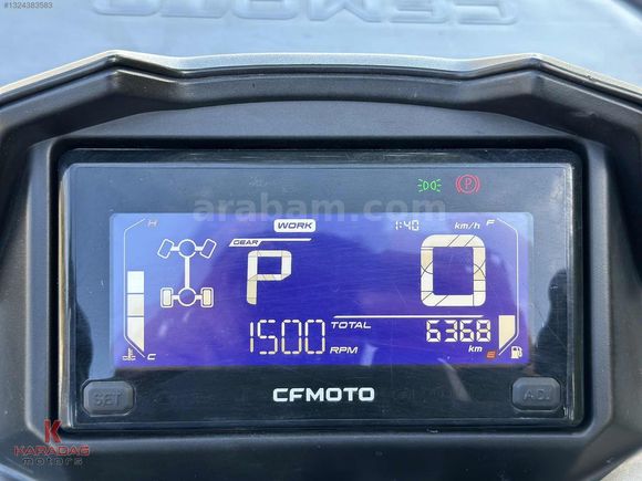6.300 KM'DE 625CC 4X4 ATV