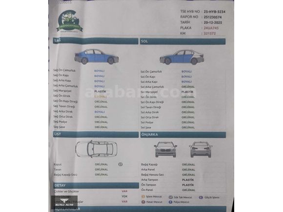 2000 DEĞİŞENSİZ 1.6 GL BENZİN/LPG MASRAFSIZ