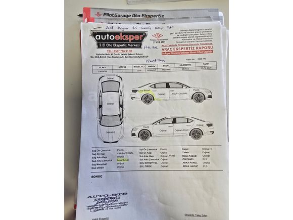 Sahibinden Renault Megane 1.5 dCi Touch 2018 Model Gaziantep