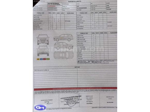 2022 DS7 CROSSBACK 1.6 PURRETECH OPERA CAM TAVAN 49.000 KM