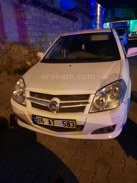 Sahibinden Geely Familia 1.5 Comfort 2010 Model Ankara 196.000 km Beyaz