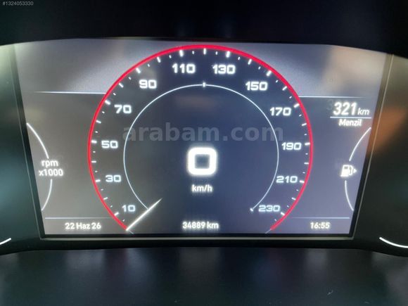 2023 MODEL 1.4 LPG'Lİ EGEA CROS HATASIZ 35 BİN KM DE LONGE PAKET