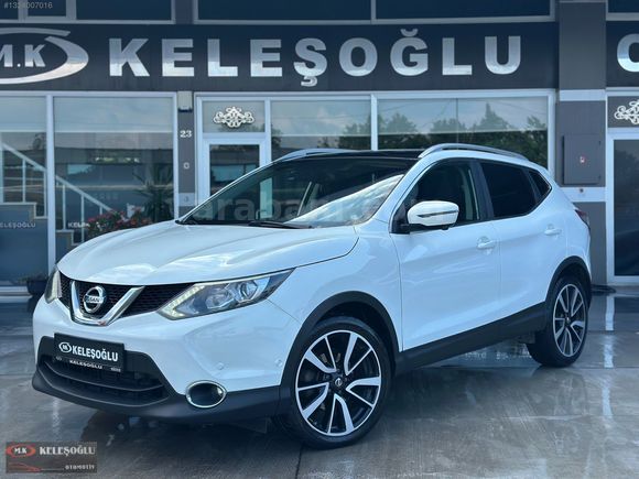 KELEŞOĞLU'NDAN 2016 NİSSAN QASHQAİ 1.6 DCİ PLATİNİUM PREM. PACK