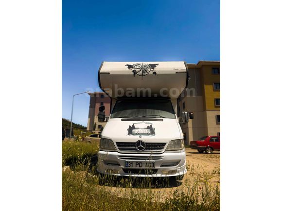 Sahibinden Karavan Mercedes Sprinter 413 CDI / Çift Teker Ağır Şasi Alkovenli VIP  