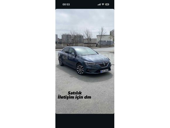 Sahibinden Renault Megane 1.5 Blue DCI Icon 2021 Model 