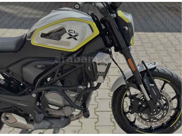Temiz bakımlı askeri personelden CFmoto 250CL-X 