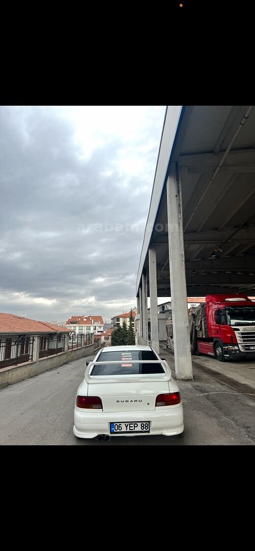Sahibinden Subaru Impreza 1.6 GL 1998 Model Ankara 330.000 km Beyaz 5