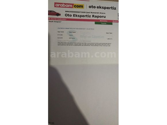 Sahibinden Fiat Egea 1.3 Multijet Easy  2017 Model  149.000 km Beyaz