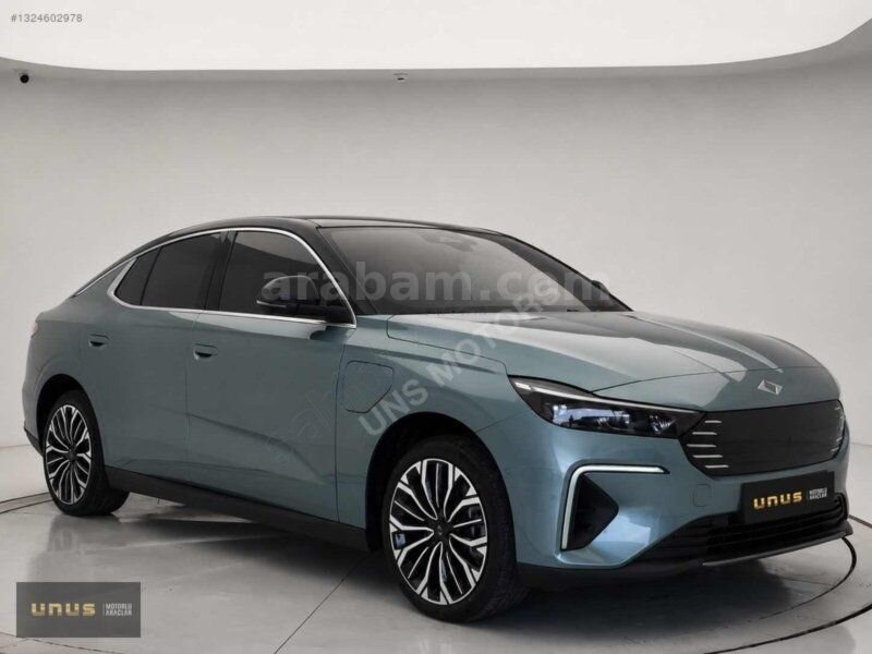 Galeriden TOGG T10F V2 Uzun Menzil 2025 Model Ankara 14.000 km Yeşil