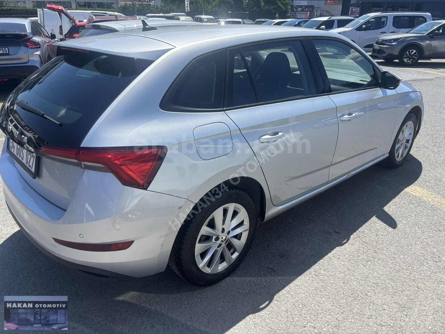 Galeriden Skoda Scala 1.0 TSI Premium 2023 Model İstanbul 115.000 km Gri 4