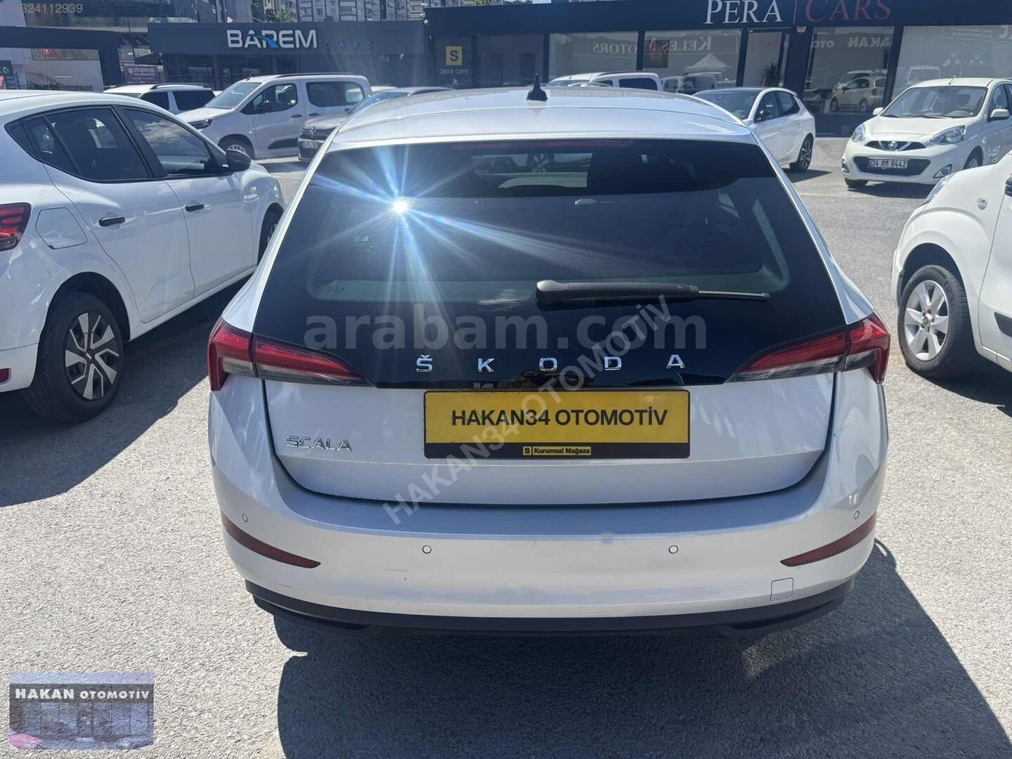 Galeriden Skoda Scala 1.0 TSI Premium 2023 Model İstanbul 115.000 km Gri 6