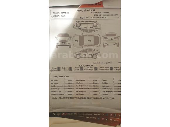 Sahibinden Fiat Linea 1.3 Multijet Active Plus 2013 Model Muğla