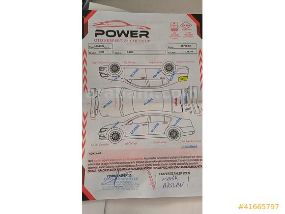 2003 MODEL HATASIZ BOYASIZ 130 BİNDE