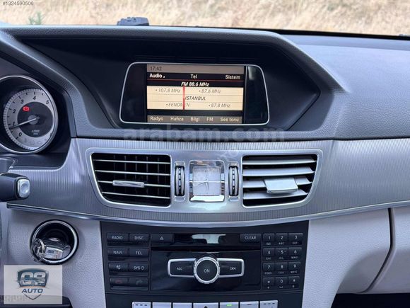 2013 MERCEDES E180 ELİTE İÇİ BEJ KOLTUK ISITMA ELK. KOLTUK VS.