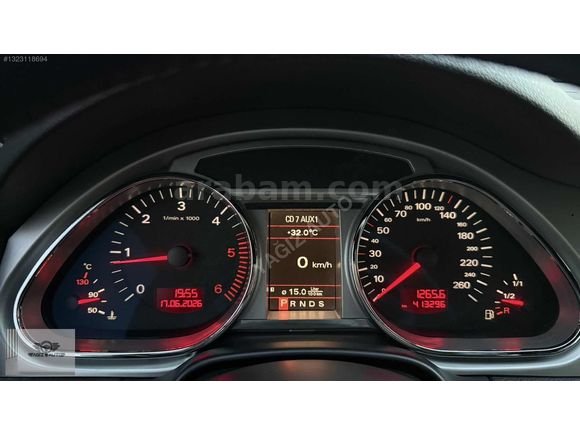 YAĞIZ AUTODAN 2006 model Q7 3.0 dizel BOYASIZ bose/airmatic