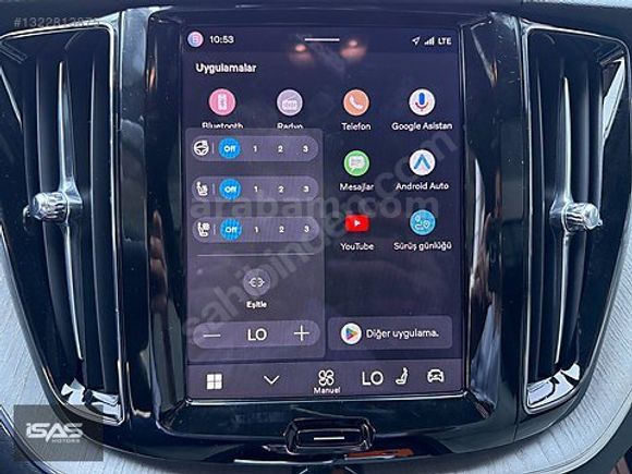 İSAS-2025 VOLVO XC60 PLUS DARK-BOYASIZ-HARMAN-KEYLES-4KLTK ISITM