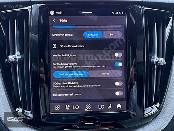 İSAS-2025 VOLVO XC60 PLUS DARK-BOYASIZ-HARMAN-KEYLES-4KLTK ISITM