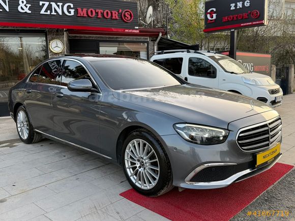 ZENGİN MOTORS'DAN 2022 E 200 D EXCLUSİVE HATASIZ BOYASIZ