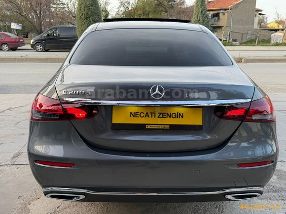 ZENGİN MOTORS'DAN 2022 E 200 D EXCLUSİVE HATASIZ BOYASIZ
