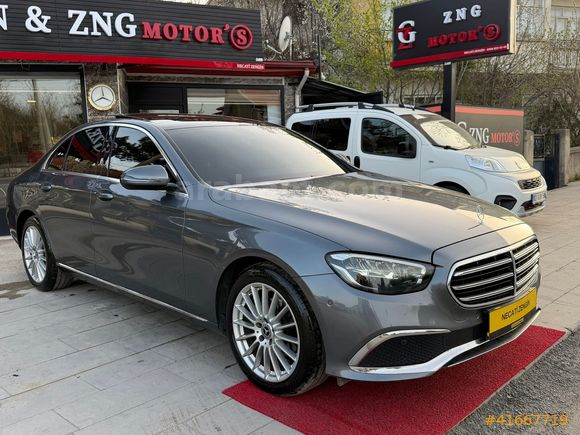 ZENGİN MOTORS'DAN 2022 E 200 D EXCLUSİVE HATASIZ BOYASIZ
