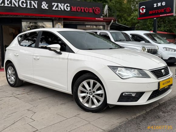 ZENGİN MOTORS'DAN 2018 LEON 1.6 TDI HATASIZ TRAMERSİZ