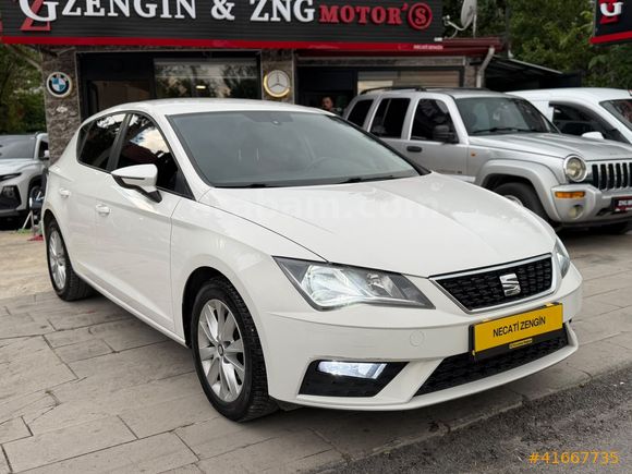ZENGİN MOTORS'DAN 2018 LEON 1.6 TDI HATASIZ TRAMERSİZ