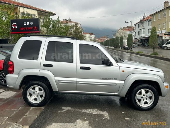 ZENGİN MOTORS'DAN 2003 JEEP CHEROKEE 2.8 CRD LİMİTED DEĞİŞENSİZ