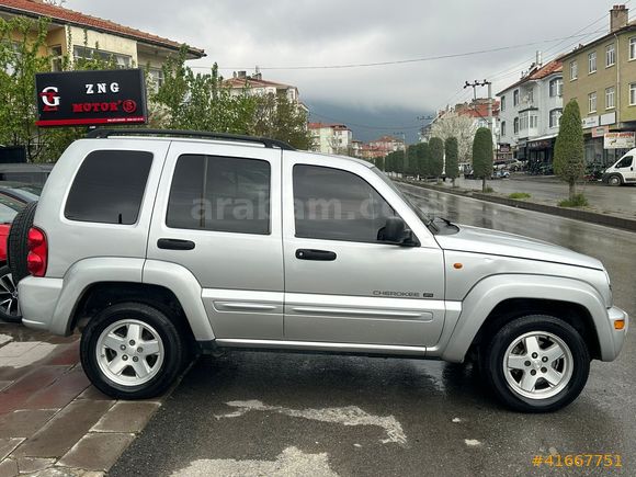 ZENGİN MOTORS'DAN 2003 JEEP CHEROKEE 2.8 CRD LİMİTED DEĞİŞENSİZ