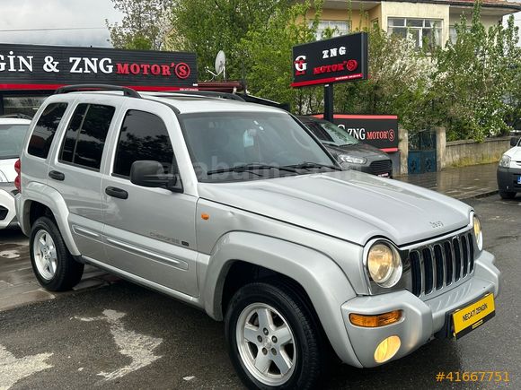 ZENGİN MOTORS'DAN 2003 JEEP CHEROKEE 2.8 CRD LİMİTED DEĞİŞENSİZ