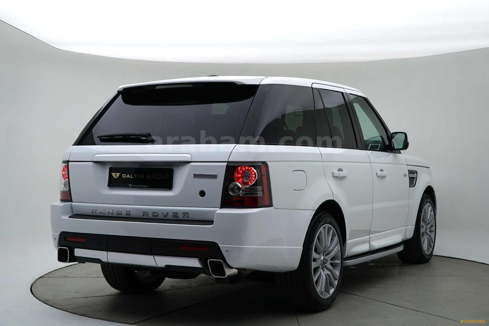 Galeriden Land Rover Range Sport 3.0 TDV6 Autobiography 2011 Model Antalya 158.000 km Beyaz 4