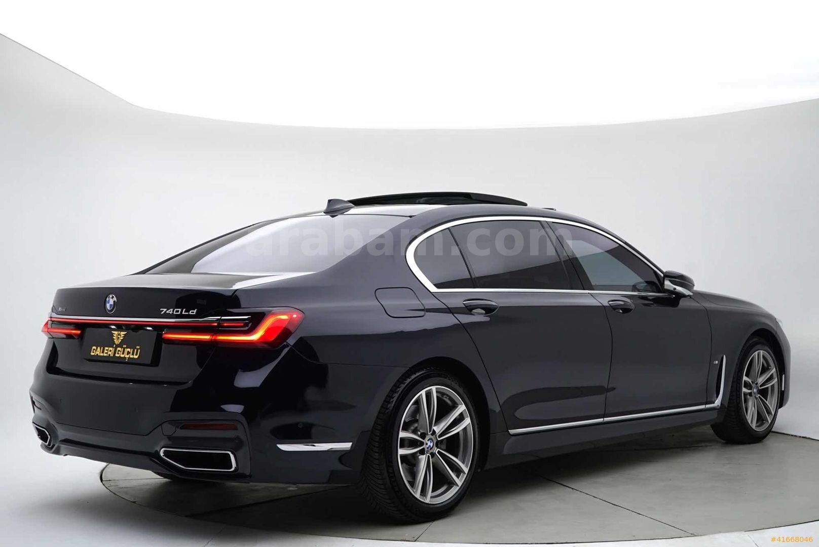 Galeriden BMW 7 Serisi 740d xDrive Long M Excellence 2020 Model Antalya 230.000 km Lacivert 6