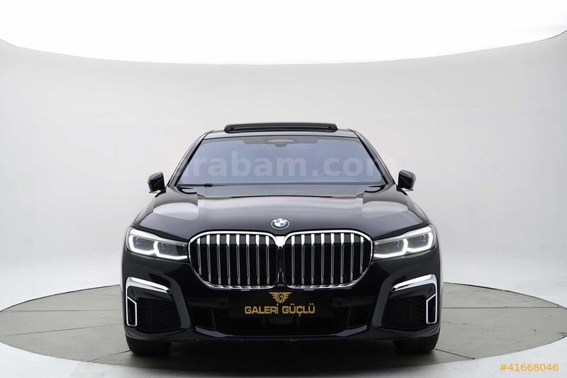 Galeriden BMW 7 Serisi 740d xDrive Long M Excellence 2020 Model Antalya 230.000 km Lacivert