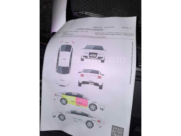 Sahibinden Renault Megane 1.5 dCi Icon 2017 Model 