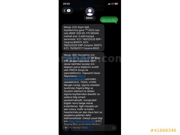 FIRSAT ARACI ARACIMIZ HATASIZ VE ÇOK TEMİZ SERVİS BAKIMLI