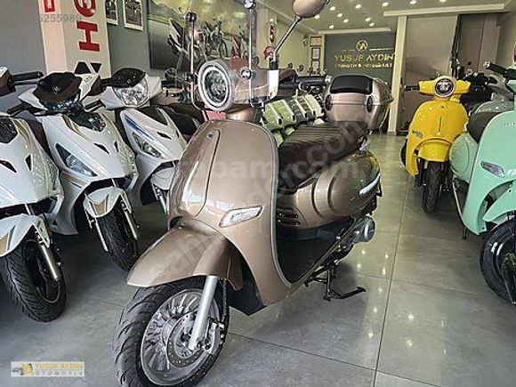 YETKİLİ BAYİDEN RUTEC CAPRİ 50 CC ÇANTA ÖN CAM HEDİYELİ 6 TAKSİT