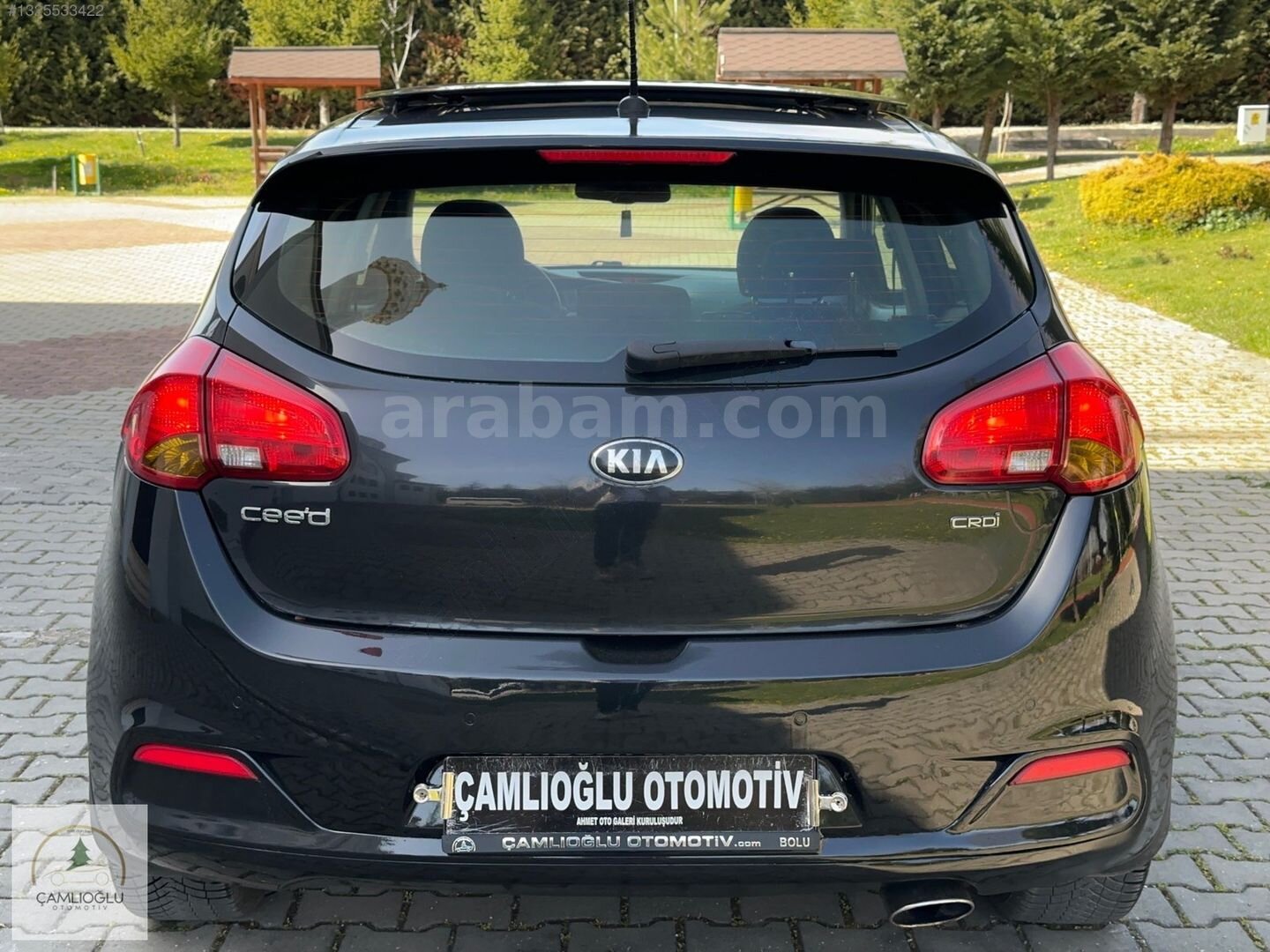 Galeriden Kia Ceed 1.6 CRDi Concept Plus 2013 Model Bolu 279.000 km Siyah 6