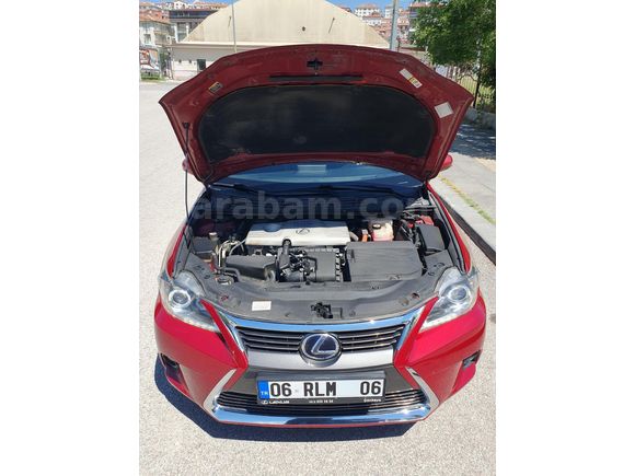 SAHİBİNDEN 2017 LEXUS CT200H COMFORT EXTRA 1.8 HYBRIT VİŞNE RENK