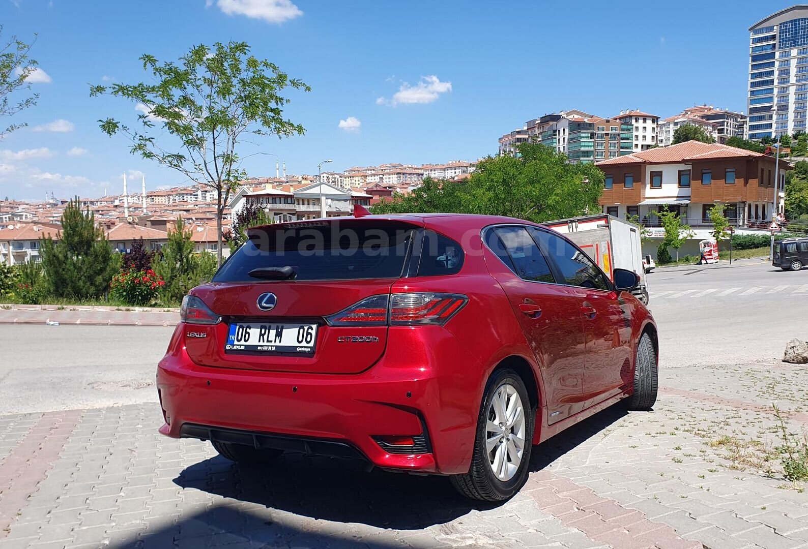 Sahibinden Lexus CT 200h Comfort Plus 2017 Model Ankara 172.500 km Bordo 3