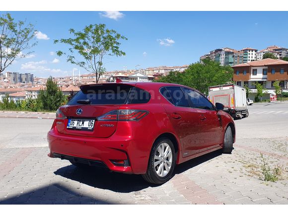 SAHİBİNDEN 2017 LEXUS CT200H COMFORT EXTRA 1.8 HYBRIT VİŞNE RENK