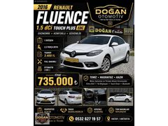 2016 RENAULT FLUENCE 1.5 DCİ TOUCH PLUS EDC OTOMATİK