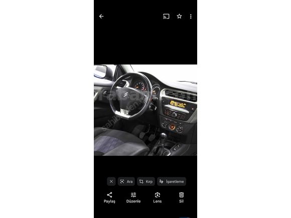 ilk Sahibinden emsalsiz Citroen Exsetuve C-Elysée 1. Lacivert