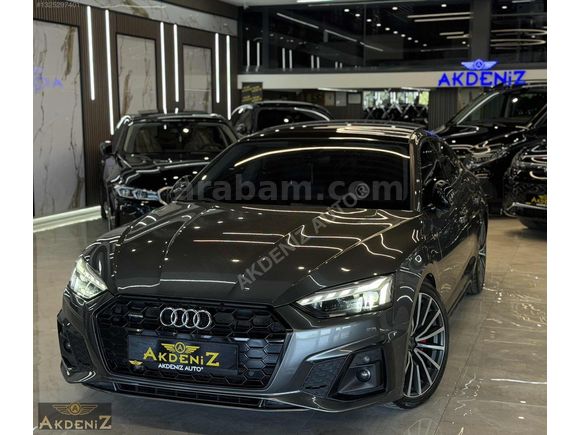 -AKDENİZ-2022 AUDİ A5 40TDİ QUATRO SLİNE BLACK CAMTVN BOYASIZ