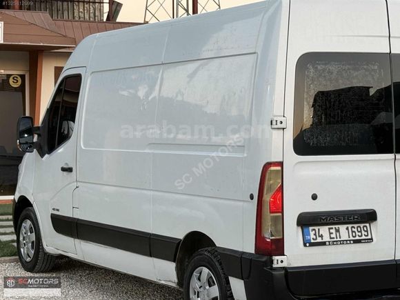 2012 MASTER (11 m3) 2.3 dCi 125 BG 6 İLERİ 557.000 Km BOYASIZ!