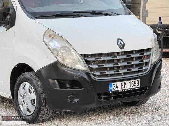 2012 MASTER (11 m3) 2.3 dCi 125 BG 6 İLERİ 557.000 Km BOYASIZ!