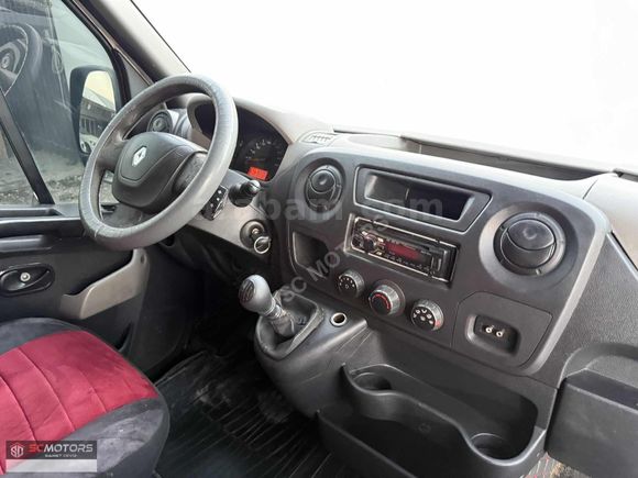 2012 MASTER (11 m3) 2.3 dCi 125 BG 6 İLERİ 557.000 Km BOYASIZ!