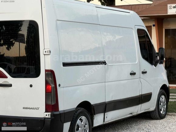 2012 MASTER (11 m3) 2.3 dCi 125 BG 6 İLERİ 557.000 Km BOYASIZ!
