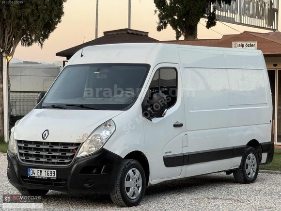 2012 MASTER (11 m3) 2.3 dCi 125 BG 6 İLERİ 557.000 Km BOYASIZ!