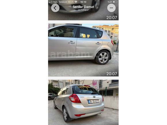 Sahibinden Kia Ceed 1.6 CRDi Concept 2011 Model 
