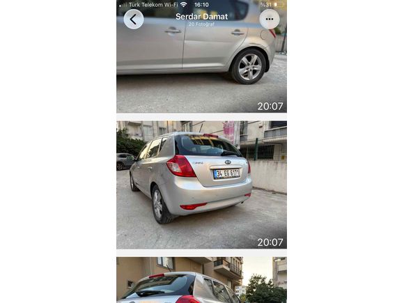 Sahibinden Kia Ceed 1.6 CRDi Concept 2011 Model 